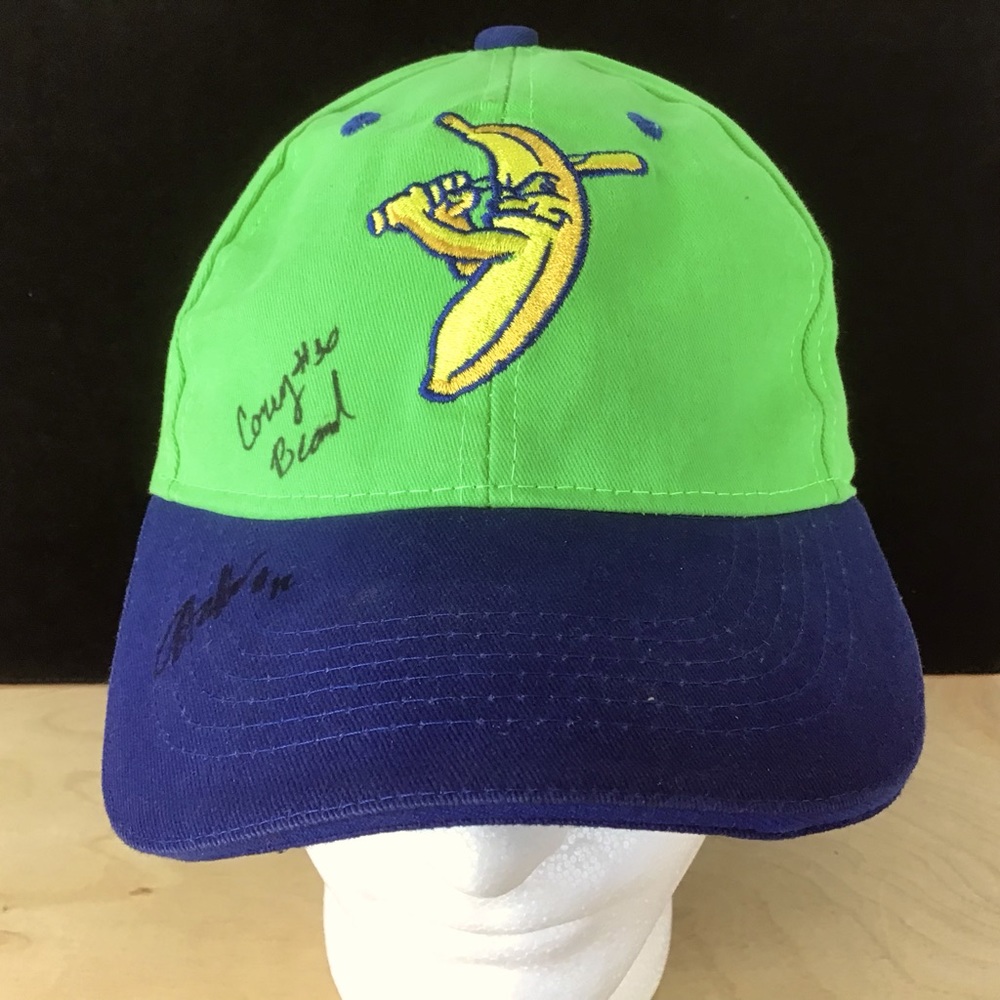 Green and Blue Baseball Cap